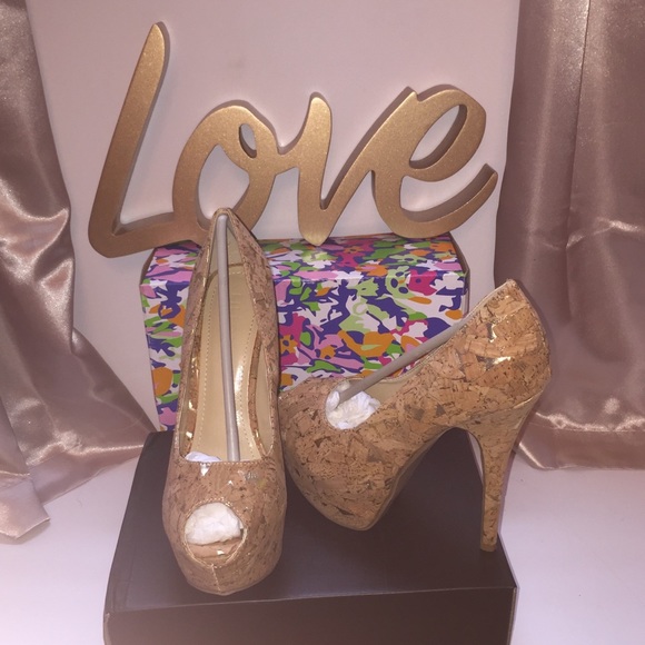 Corkscrew peep toe heel - Picture 4 of 4